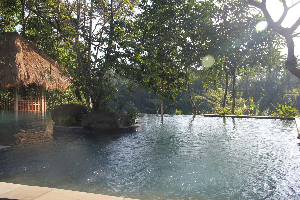 Tejaprana Resort & Spa Ubud Exterior foto The resort's swimming pool